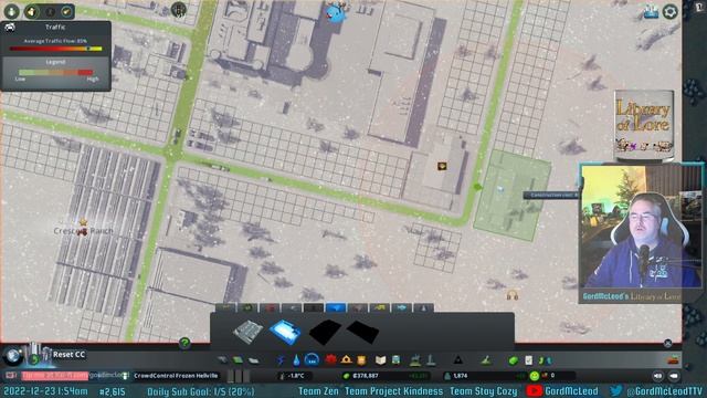 2022-12-22 - #2,615 - Cities: Skylines - CrowdControl Frozen Hellville #1 смотреть онлайн
