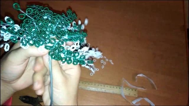 Мастер-Класс ГЛИЦИНИЯ ИЗ БИСЕРА // Master Class Wisteria From Beads А4