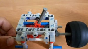 4-х ступенчатая коробка передач из лего техник