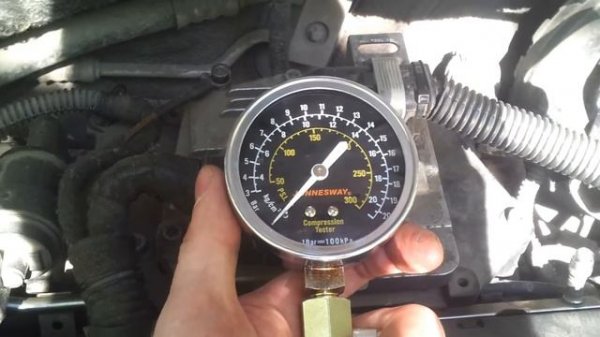 Opel Astra h Z16XE1 замер компрессии