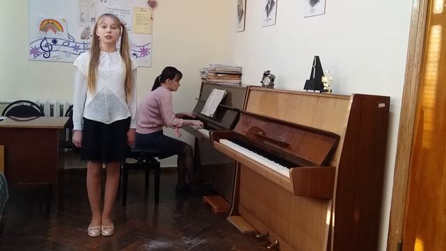 Мельник Анастасия 11 лет.1 класс. "Прелетели облака" смотреть онлайн