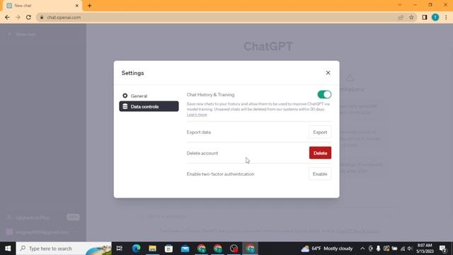 How to Delete ChatGPT Account 2023? Close Chat GPT Account смотреть онлайн