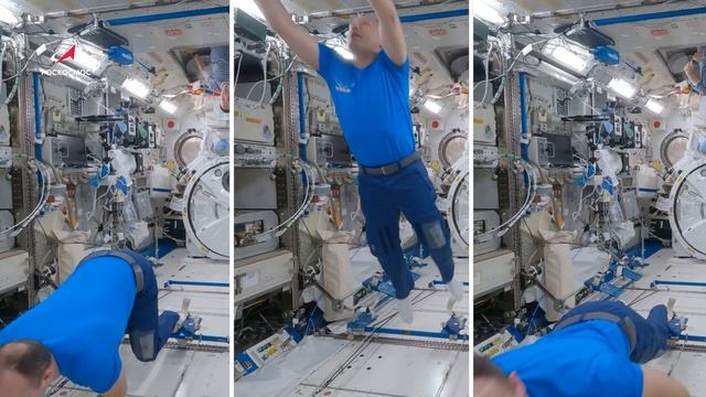 Astrogram: как на МКС устраивают спортивные турниры и отмечают Новый год
