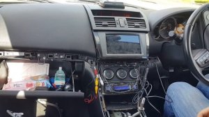 Установка планшета в машину часть 9 из 9