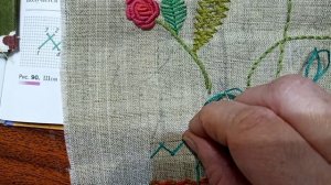 7 класс. Вышивка. Шов "козлик"