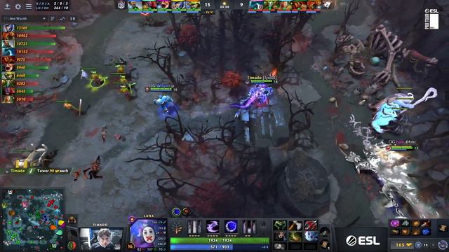 Dota2 - Virtus.pro vs OG - Game 1 - DreamLeague Season 22 - Group A Tiebreaker смотреть онлайн