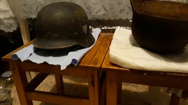 Шлемы В.О.В. Немецкие каски,модификация М-40 смотреть онлайн