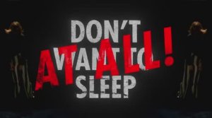 Måneskin - DON'T WANNA SLEEP (Lyric video)