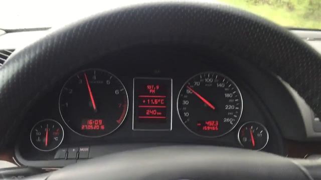 Audi A4 with Mustang V8 engine, V8 swap, aftermarket exhaust, sounds angry смотреть онлайн