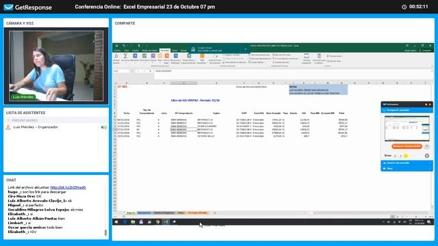Conferencia Online de Excel Empresarial 23 10 2018 смотреть онлайн