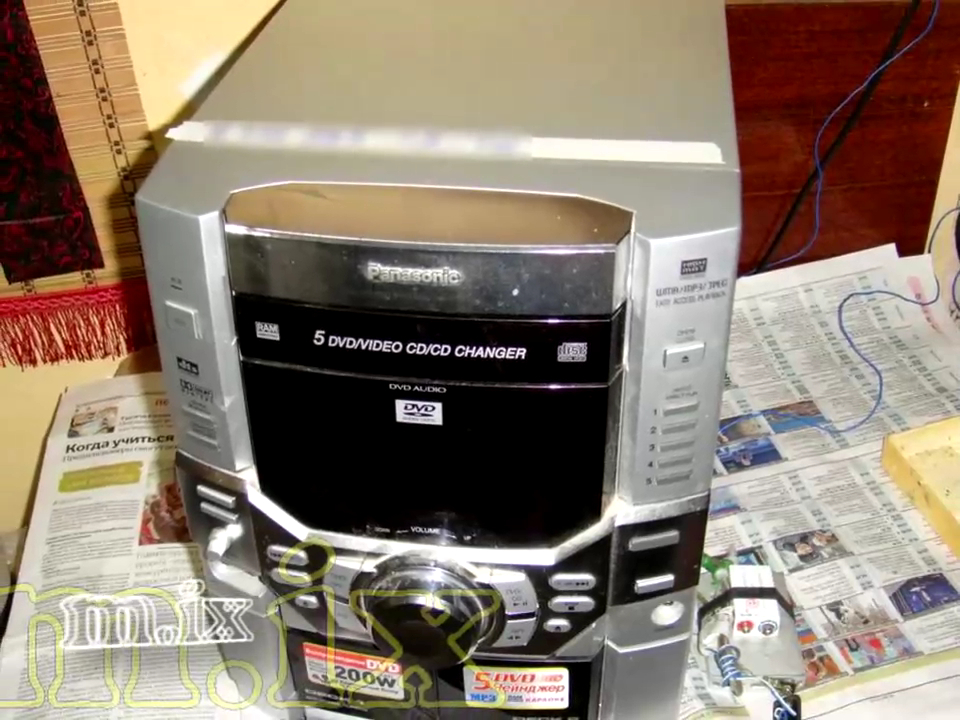 Panasonic SA-VK61 МЦ Ремонт музыкальных центров смотреть онлайн