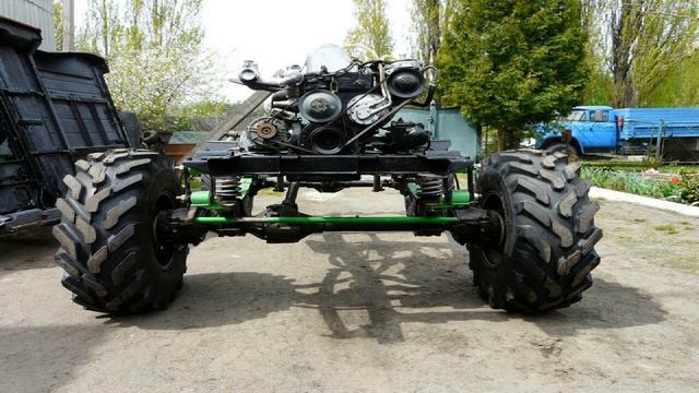 УАЗ фбел, постройка монстрика смотреть онлайн