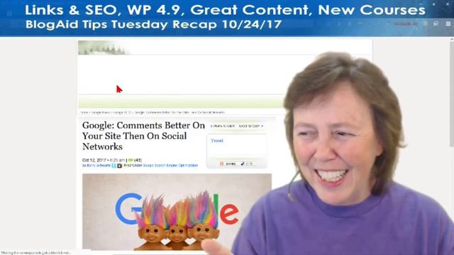 Links and SEO, WP 4.9 Beta 3, Great Content, Mini Courses - Tips Tuesday Recap 10/24/17 смотреть онлайн