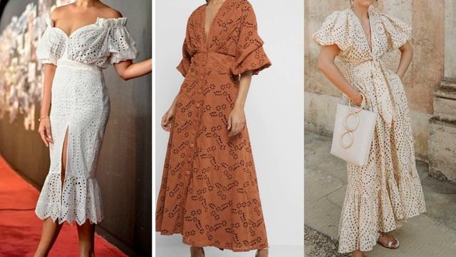 ?ИЗУМИТЕЛЬНЫЕ АЖУРНЫЕ ПЛАТЬЯ И САРАФАНЫ ИЗ ПРОШВЫ, ВЫБИТОЙ И КРУЖЕВНОЙ ТКАНИ 2023? смотреть онлайн