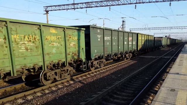 ВЛ80С-859/908 на станции Александро-Невская смотреть онлайн