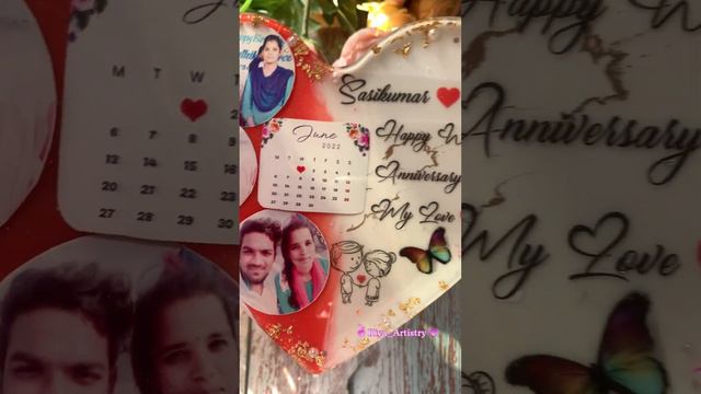 Customized marriage anniversary frame 💖✨ смотреть онлайн