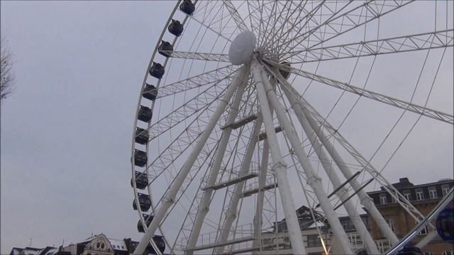 Das Riesenrad in Düsseldorf - Sony HDR-CX130E смотреть онлайн