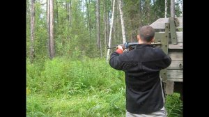 Стрельба с Карабина Вепрь 7,62 х 39 СОК 94