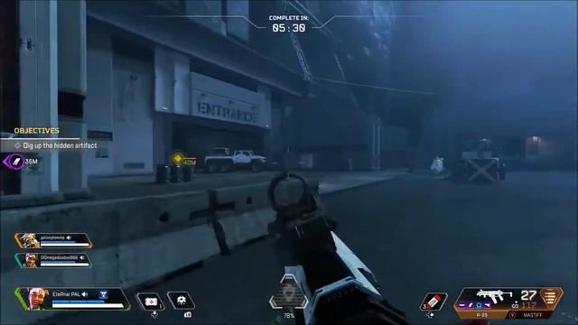 Apex Legends - Uncovering the First Artifact Following Loba's Instructions - Xbox One Gameplay смотреть онлайн