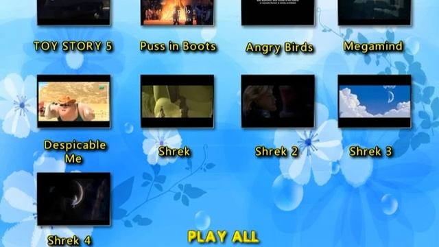 Puss In Boots 3D Toy Story 5 Shrek 4 3D DVD Menu 2020 смотреть онлайн
