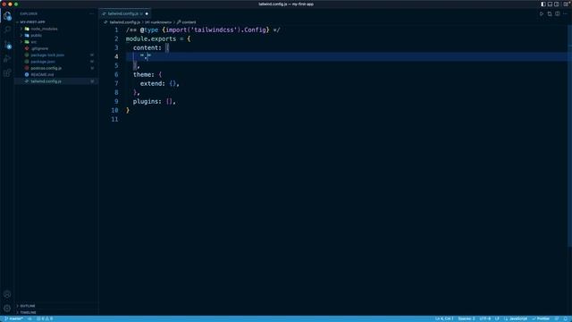 React Masterclass #44 - Installing and Configuring Tailwind смотреть онлайн