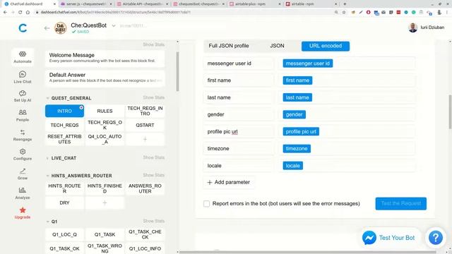 9. Airtable: saving users' data and getting final rating [Chatbot tutorial - from idea to launch] смотреть онлайн
