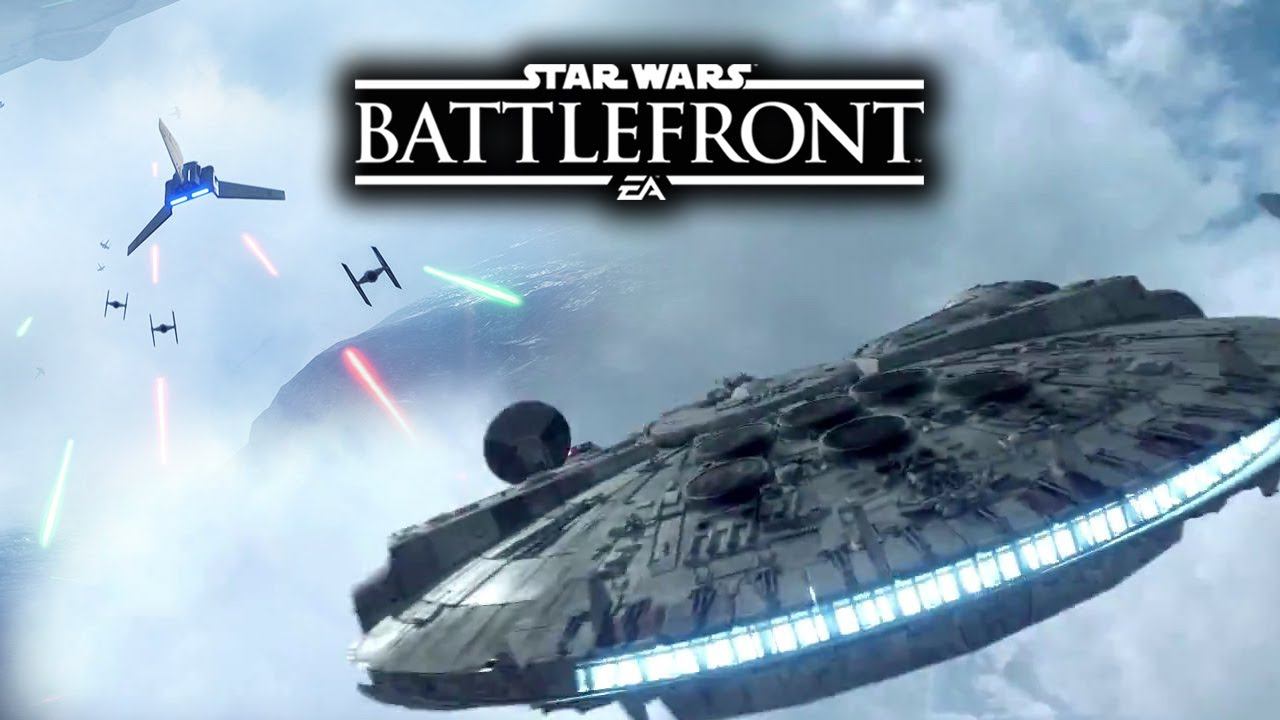 STAR WARS Battlefront сокол тысечалетия