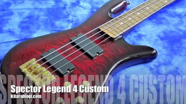 Spector Legend 4 Classic & Custom === Kitarablogi.com