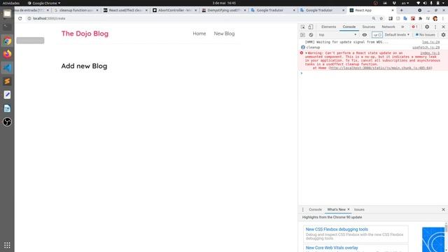 Aula React 11 - Cleanup Functions (useEffect) смотреть онлайн