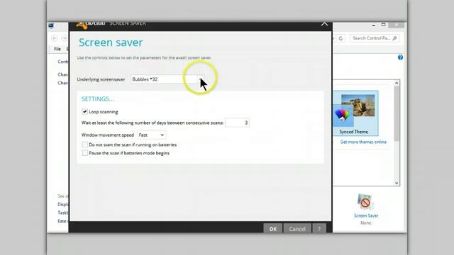 avast! ScreenSaver Scan смотреть онлайн