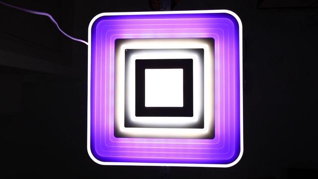 Потолочный светильник Elit Svet 6592/500 WH+BL+YL - RGB с подсветкой + ночник , LED смотреть онлайн