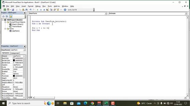 Tutorial VBA Macro Excel #7 Menampilkan Tanggal Lahir Dengan Combobox смотреть онлайн