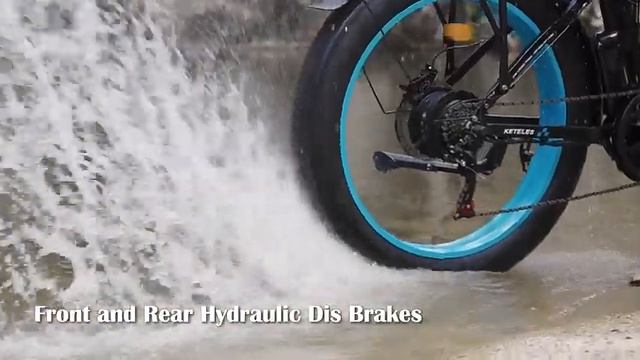 Keteles K800 PRO electric bike 2000W Dual Motor E-bike 48V 23AH Full Suspension 26in Fat Tire смотреть онлайн