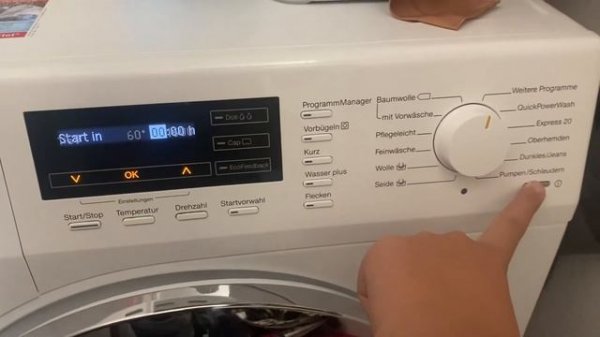 Miele W1 WKH131 WPS PowerWash 2.0 & TwinDos Washing Machine All Programs