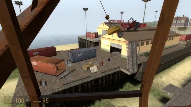 Прохождение Half-Life 2 #5 (это лодка, но на колёсах и хуже) смотреть онлайн