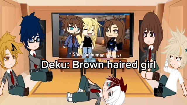 |Gacha MHA react to Deku as random gacha tik tok| all parts | pt. 3 ? | смотреть онлайн