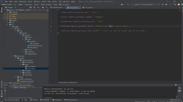 Урок по созданию модов FABRIC 1 16 5 #9 Создание описания предмета смотреть онлайн