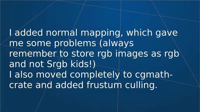[Vulkan] Jakar-Engine Renaming, normalmapping, PBR-Enhancements and frustum culling смотреть онлайн