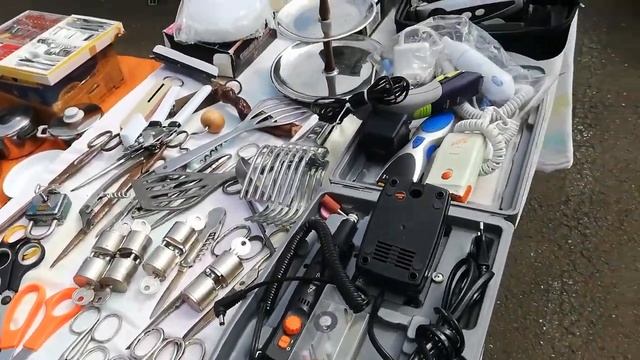 БЛОШИНЫЙ РЫНОК? Гиссен Германия ||Flohmarkt Gießen Hessen || Giessen Germany Flea Market