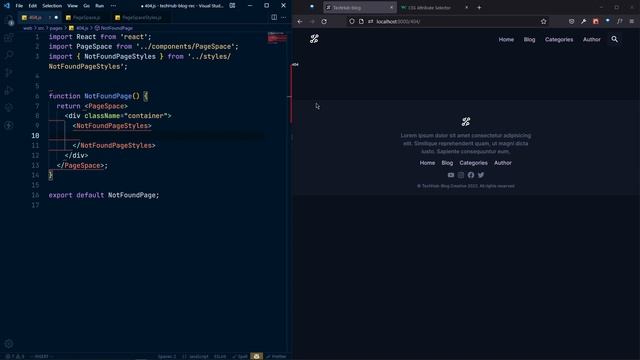 #15 - React Blog Website with Gatsby.js & Sanity.io | 404 Page смотреть онлайн