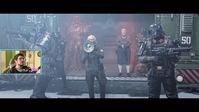 Wolfenstein 2: The New Colossus #1 ► ЛЮТОЕ МЯСО/МАМКА ТИРАН #wolfenstein #шутер #вольфенштейн #экше