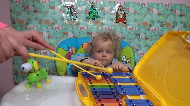 Ксилофон детский PAXPHIL Glockenspiel 25K Развивающие игрушки для малышей Ксилофон для детей смотреть онлайн