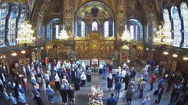 Преображение Господне | Божественная литургия. Освящение плодов | 19.08.2021 г. смотреть онлайн