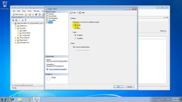 How to Create Sql User in Sql Server Management Studio смотреть онлайн