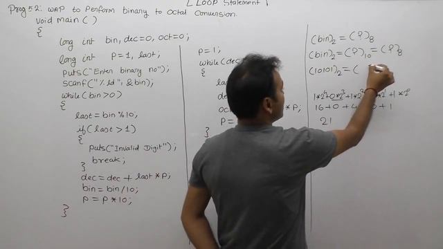 c program for binary to octal conversion|C Program to Convert binary Numbers to octal Number|Part54 смотреть онлайн