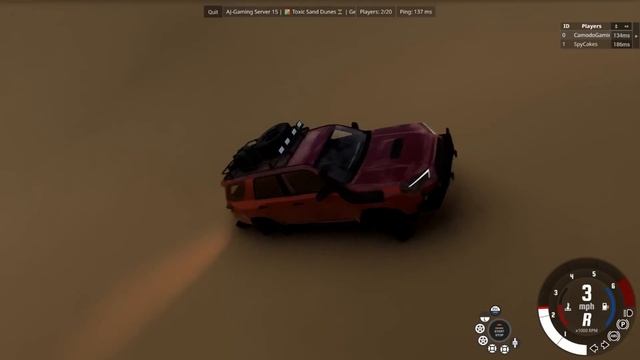 Unbelievable Toyota 4Runner Dune Jumps in BeamNG Drive Mods Multiplayer! смотреть онлайн