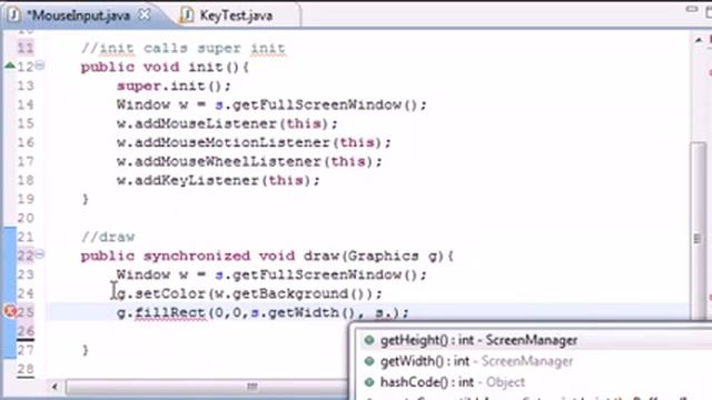 Java Game Development | Chapter - 31 - User Mouse Input смотреть онлайн