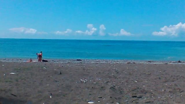 Просто море в Абхазии P.S. это было в прошлом году:-) смотреть онлайн