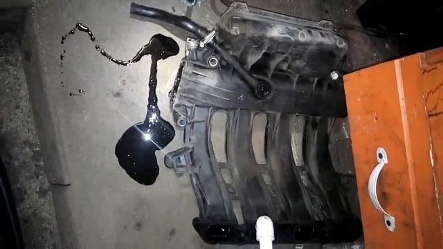 Меняю прокладки впускного коллектора Рено флюенс. К4М. Замена прокладки дроссельной заслонки.