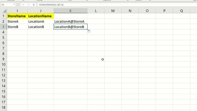 Excel Basics CONCATENATE & Text to Columns смотреть онлайн
